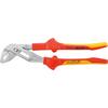 Water pump pliers with multi-component handles VDE 240mm
